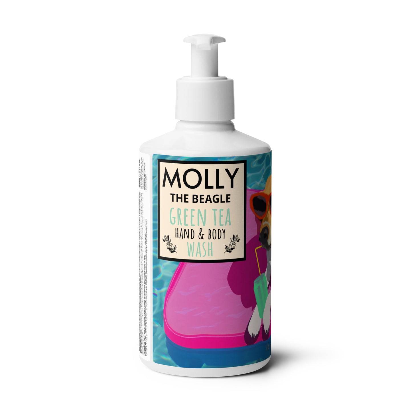 Molly the Beagle: Green Tea Hand and Body Wash